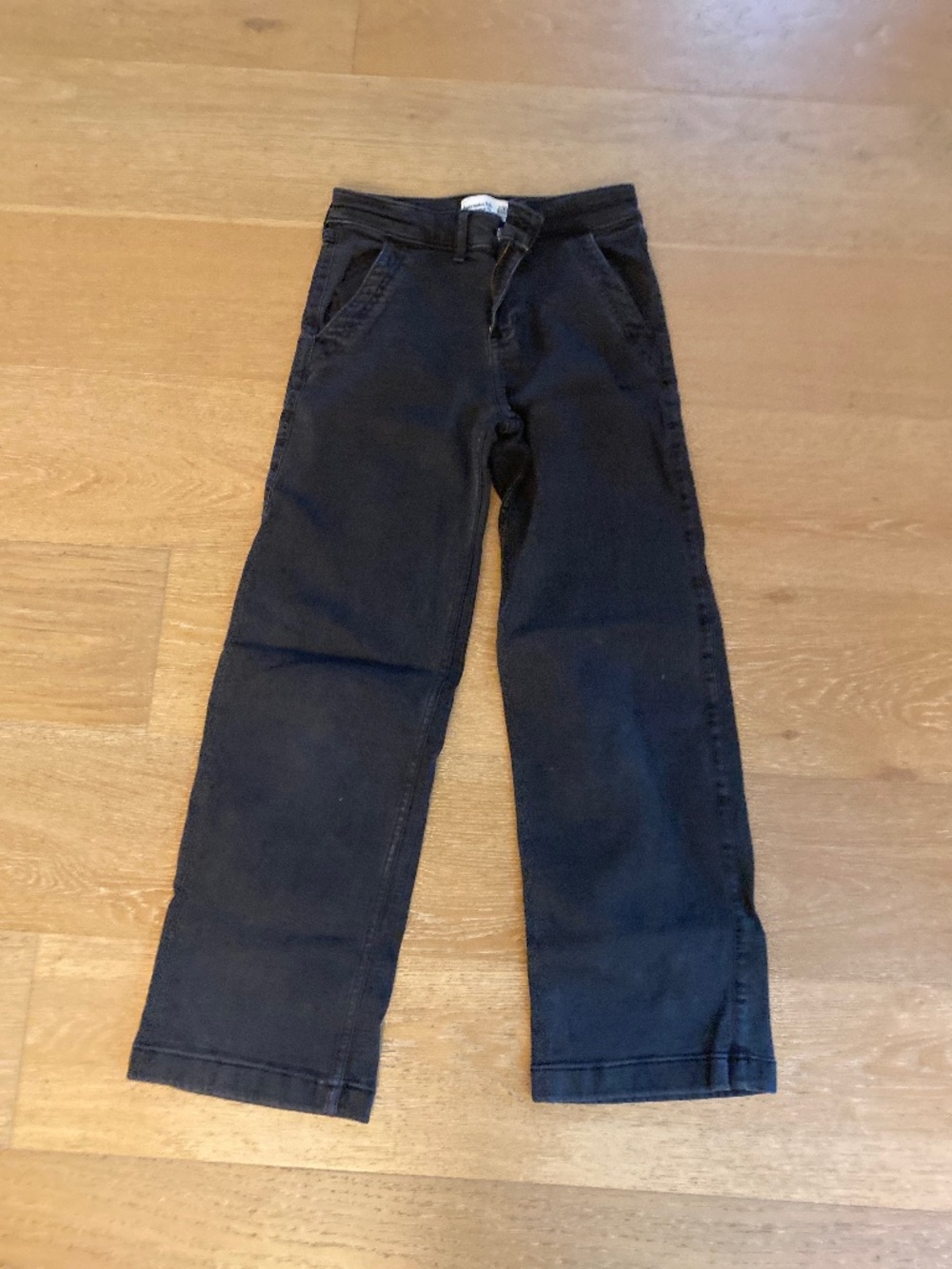 Abercrombie high rise wide leg regular Jean
